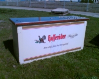 Klapptresen ( Hasseröder ) ohne Spühle