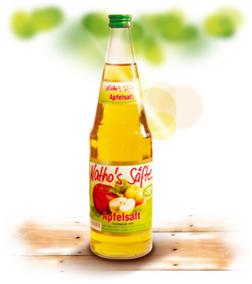 Natho´s Apfelsaft Klar 6 x 0,7 l