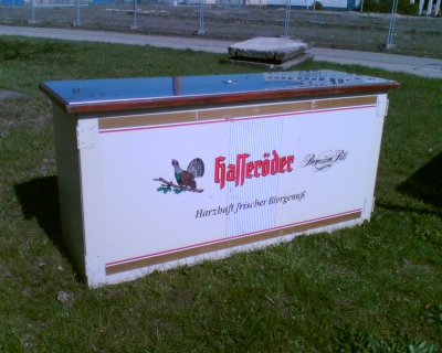 Klapptresen ( Hasseröder ) ohne Spühle